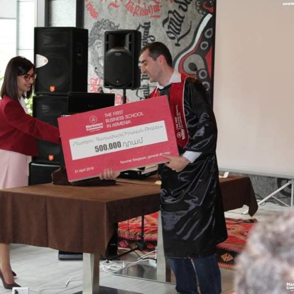 Դարձրու՛ գաղափարդ իրական բիզնես. Առաջին Բիզնես Դպրոցը Հայաստանում. Ծովինար Սարգսյան